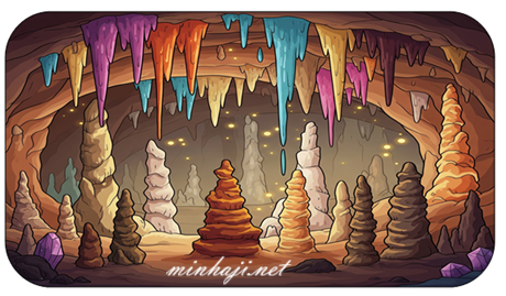 تشكيل الهوابط والصواعد في الكهوف تشكيل الهوابط والصواعد في الكهوف